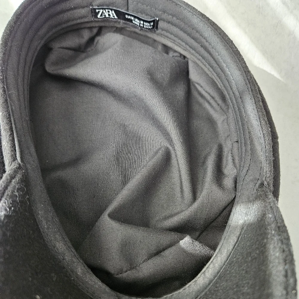 ZARA Fisherman Cap cloth brim Hat